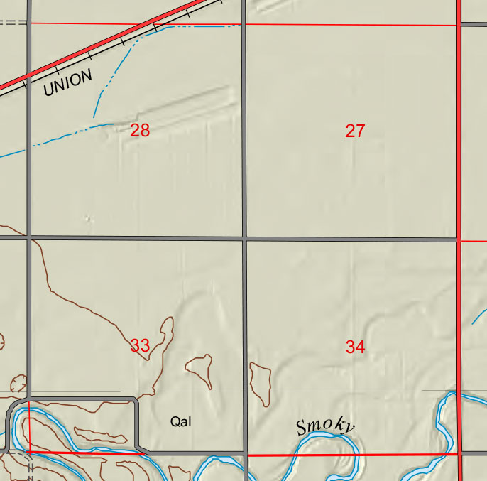 small geologic map