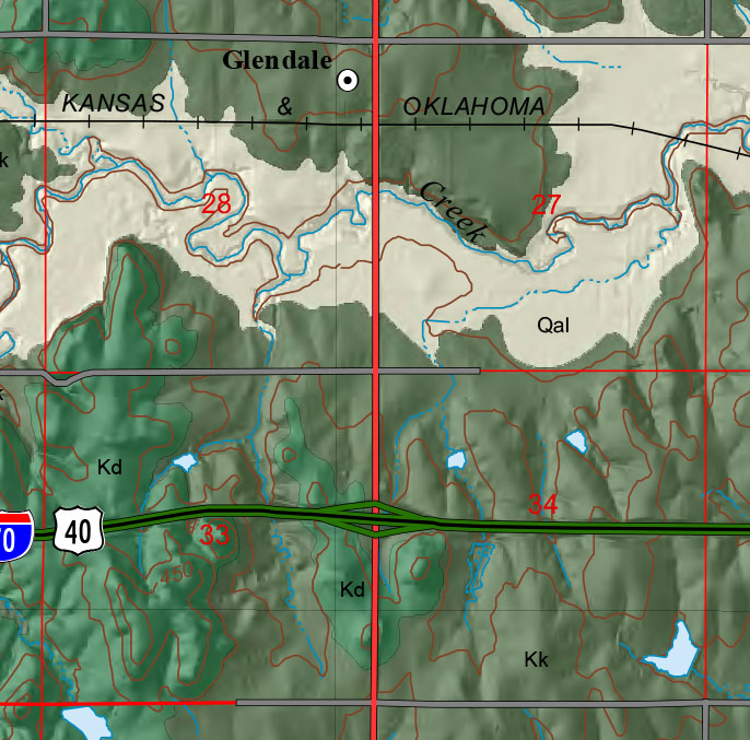 small geologic map