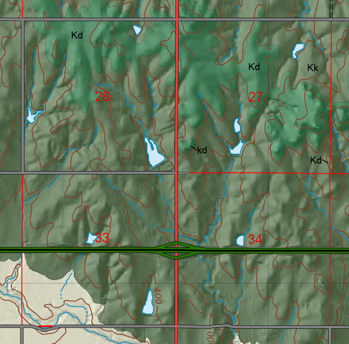 small geologic map