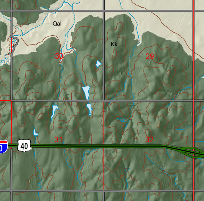 small geologic map