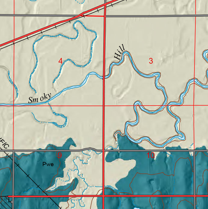 small geologic map