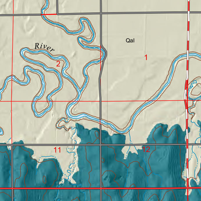 small geologic map