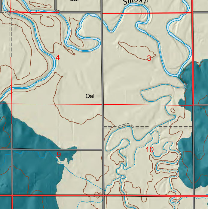 small geologic map