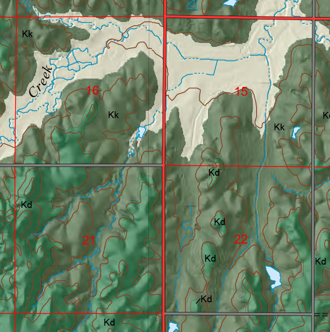 small geologic map