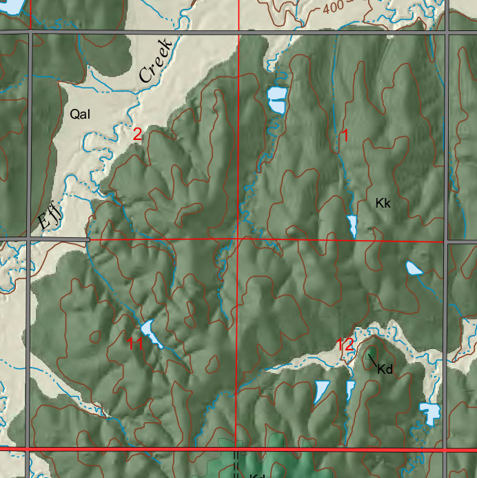 small geologic map