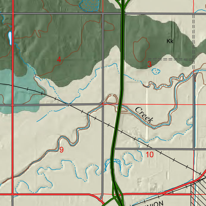 small geologic map