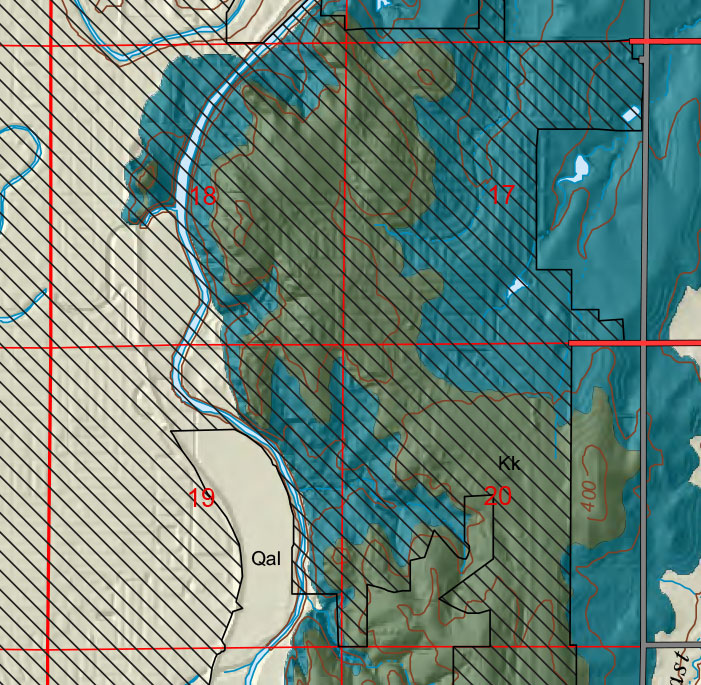 small geologic map