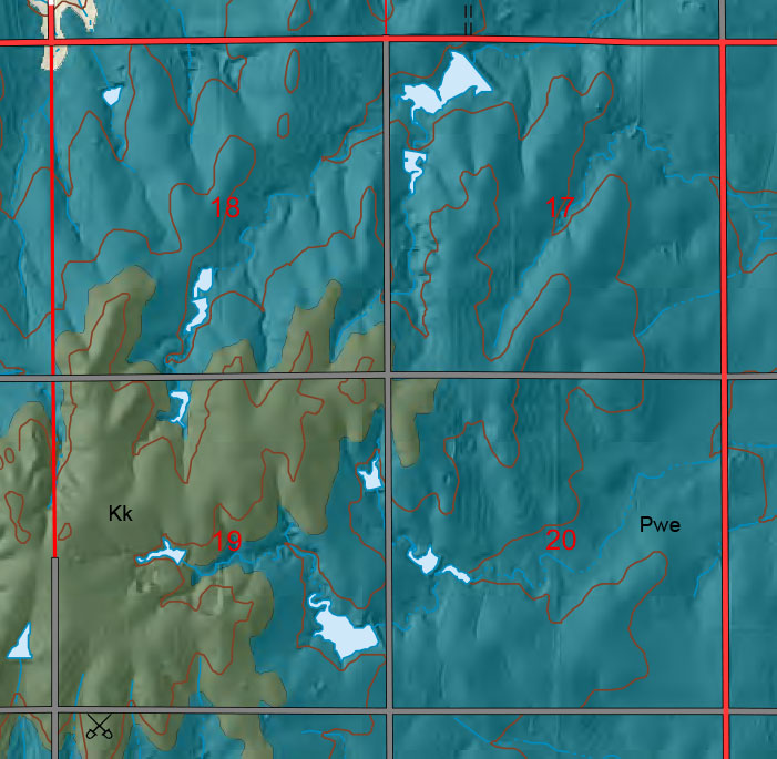 small geologic map
