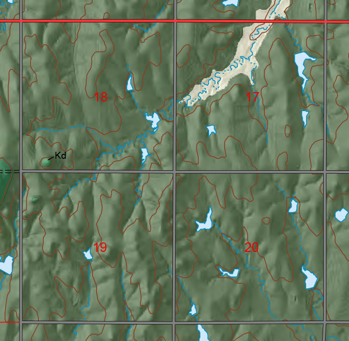 small geologic map