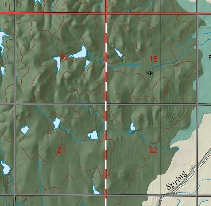 small geologic map