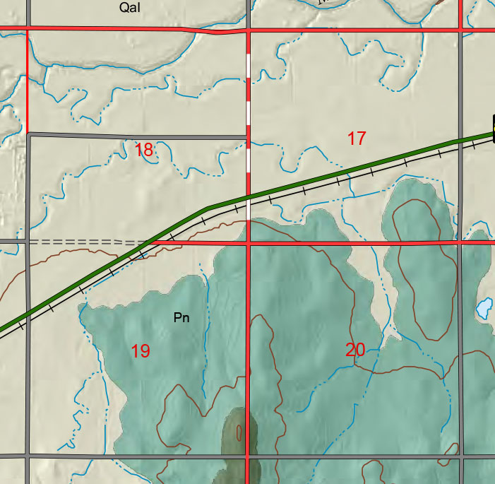 small geologic map