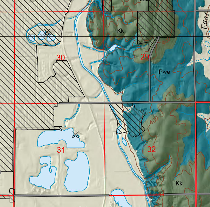 small geologic map