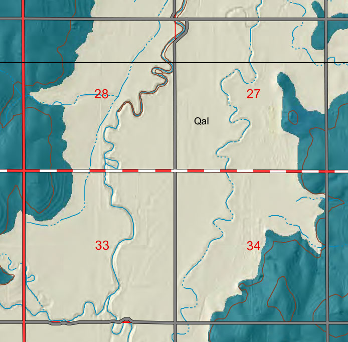 small geologic map