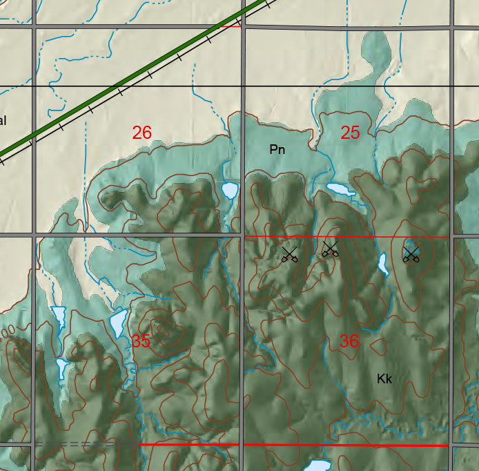small geologic map