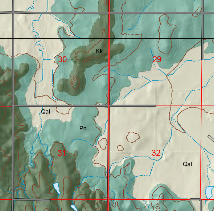 small geologic map