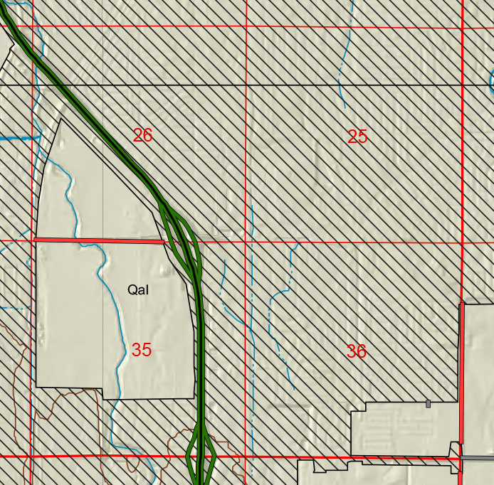 small geologic map