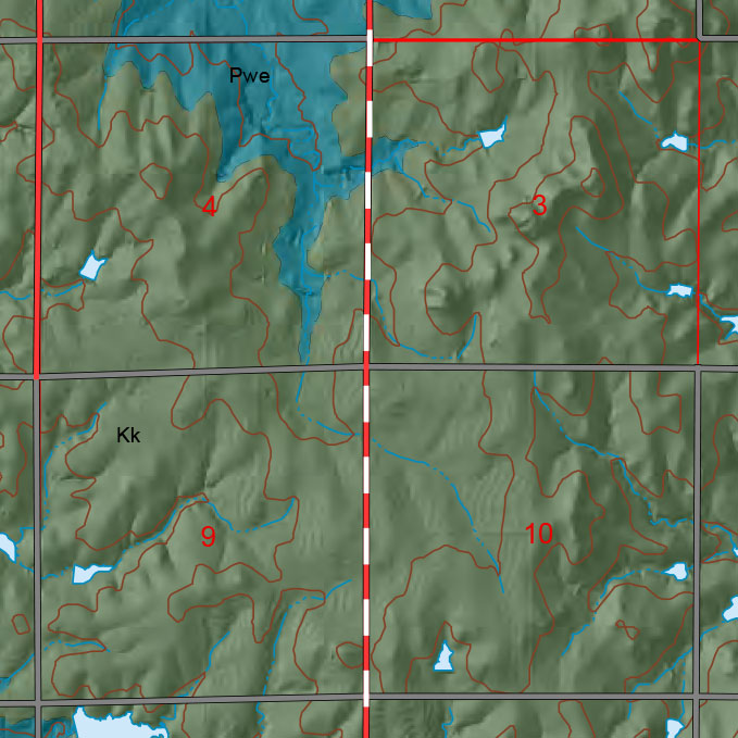 small geologic map