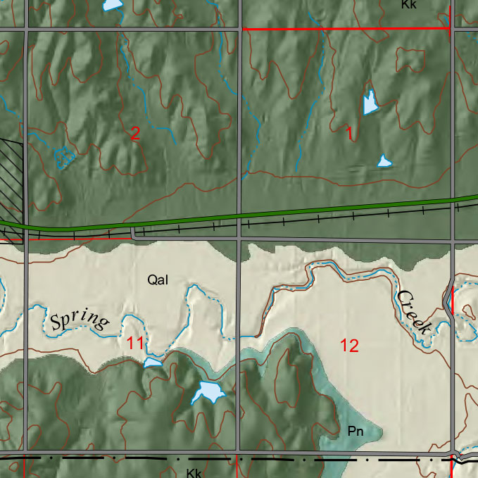 small geologic map
