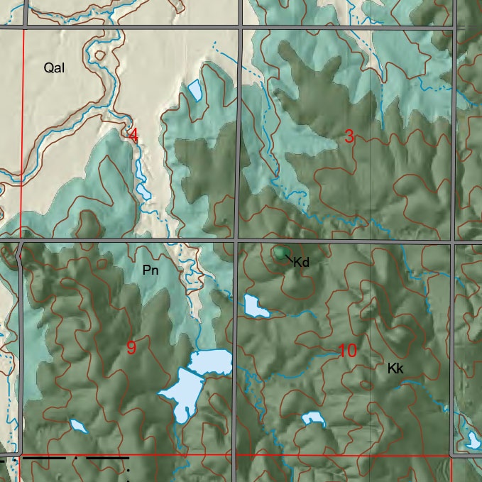 small geologic map