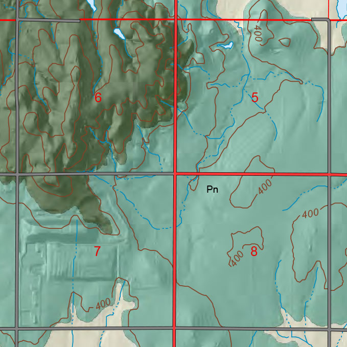small geologic map