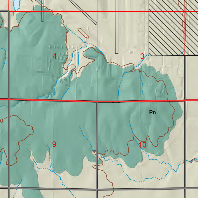 small geologic map