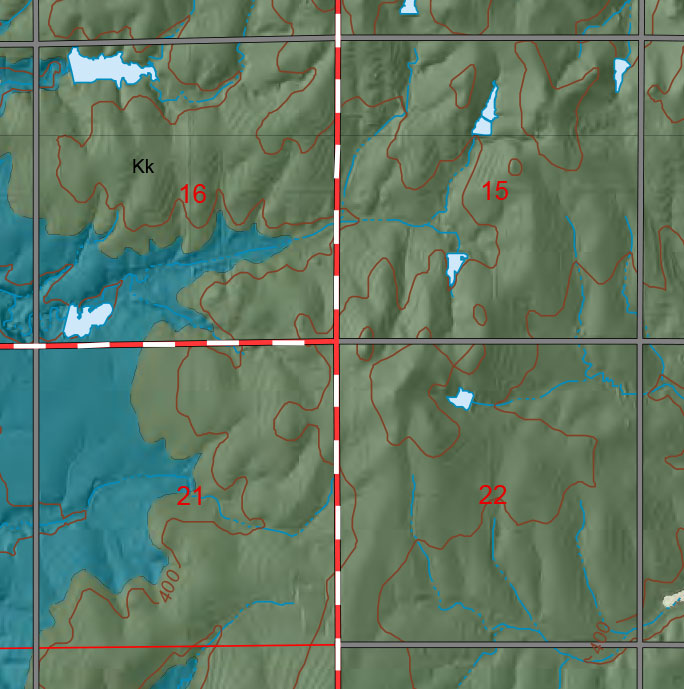 small geologic map