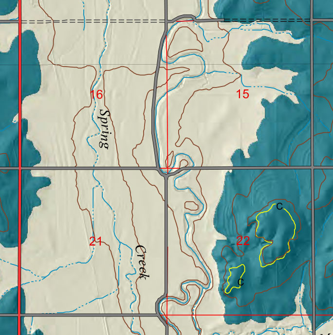 small geologic map