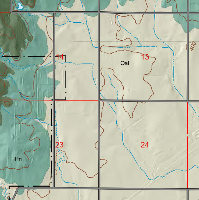 small geologic map