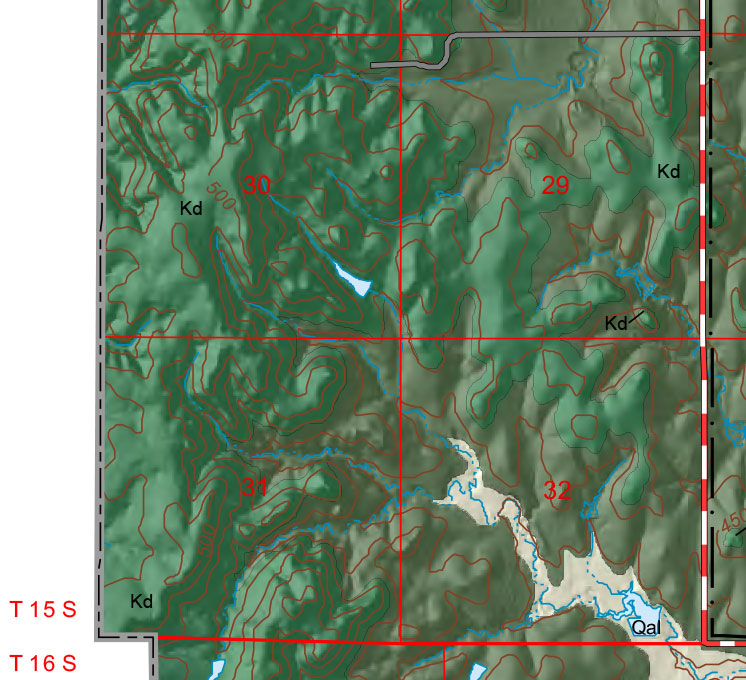 small geologic map