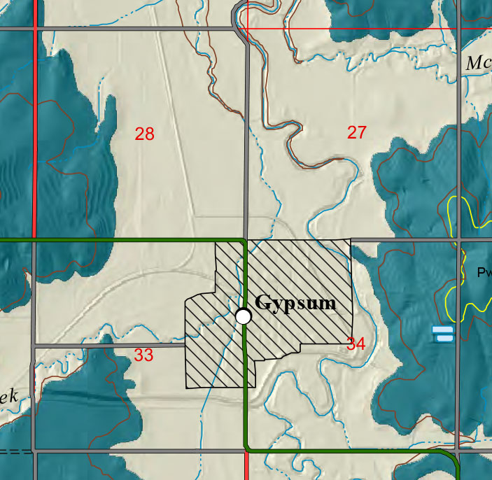 small geologic map