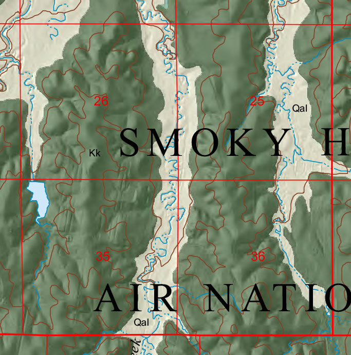 small geologic map