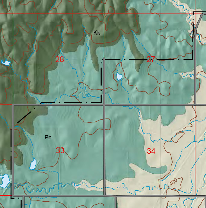 small geologic map