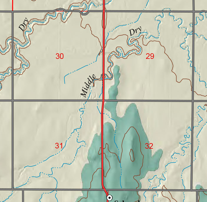 small geologic map