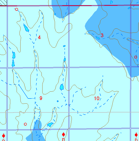 small part of Sedgwick Co. geologic map