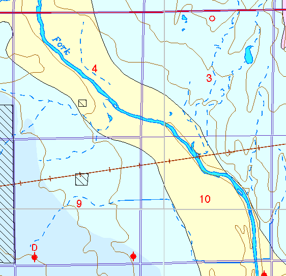 small part of Sedgwick Co. geologic map