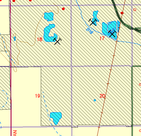 small part of Sedgwick Co. geologic map