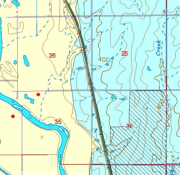 small part of Sedgwick Co. geologic map