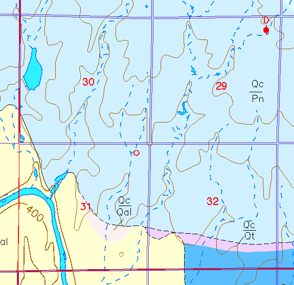 small part of Sedgwick Co. geologic map