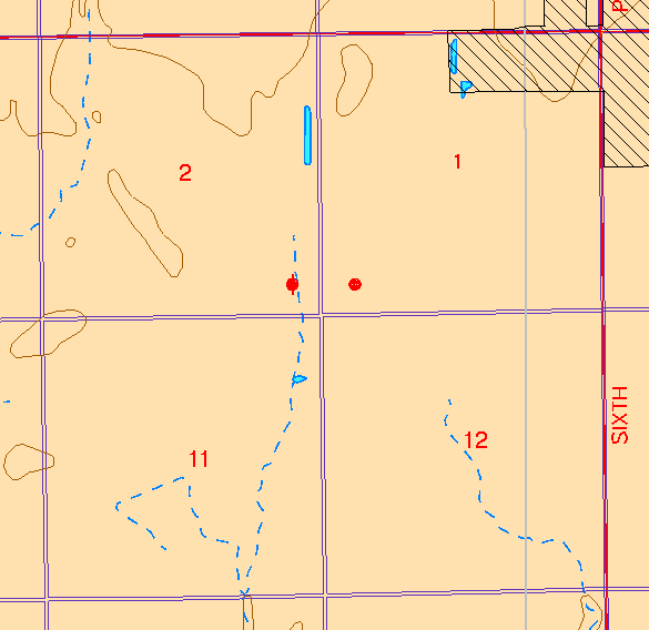 small part of Sedgwick Co. geologic map