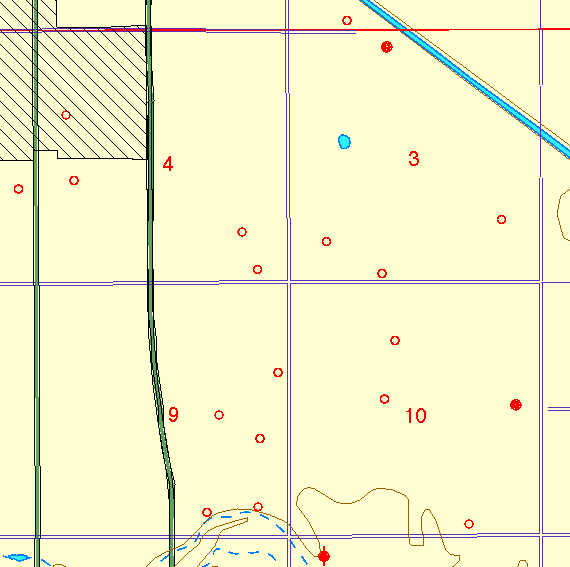 small part of Sedgwick Co. geologic map