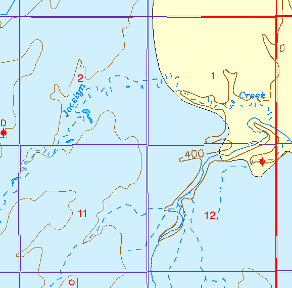 small part of Sedgwick Co. geologic map