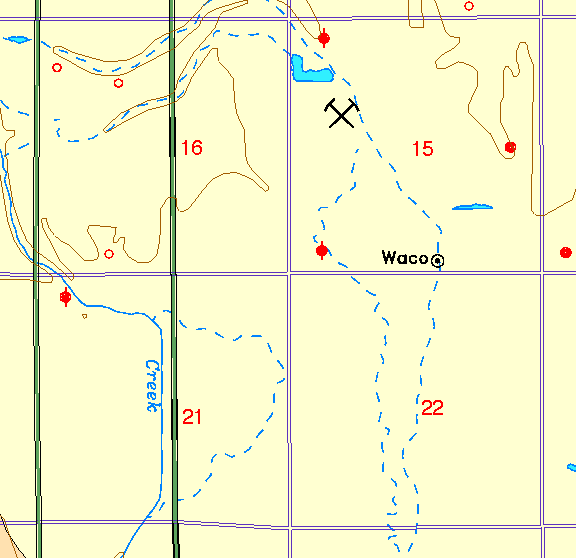 small part of Sedgwick Co. geologic map