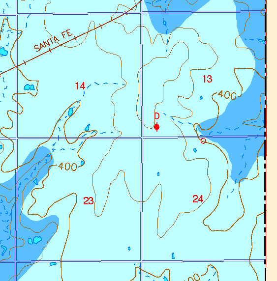 small part of Sedgwick Co. geologic map