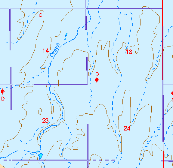 small part of Sedgwick Co. geologic map