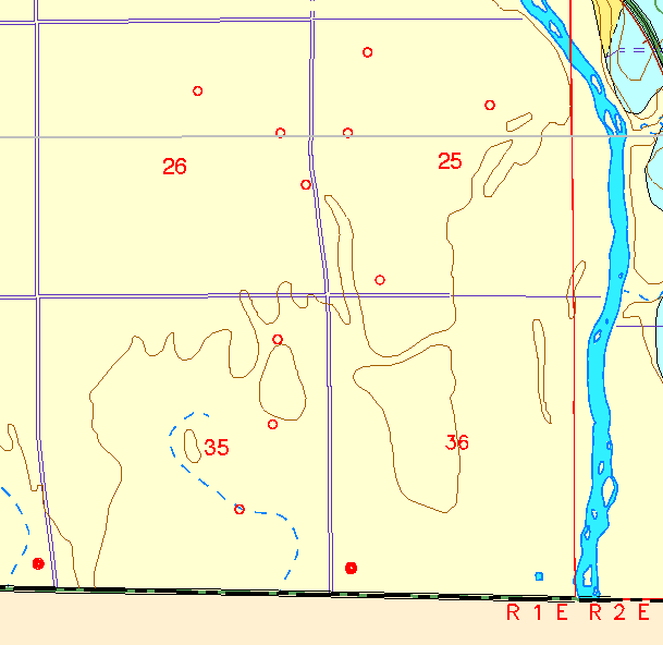 small part of Sedgwick Co. geologic map