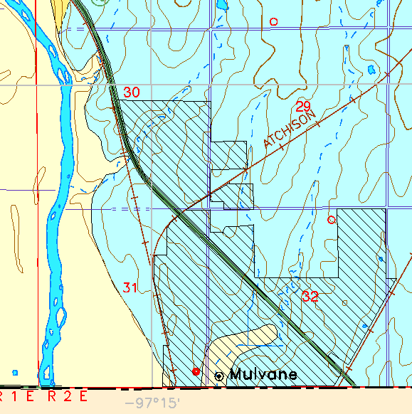 small part of Sedgwick Co. geologic map