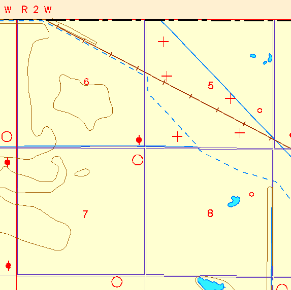 small part of Sedgwick Co. geologic map