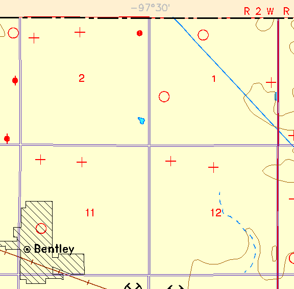 small part of Sedgwick Co. geologic map