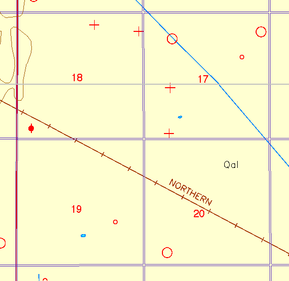 small part of Sedgwick Co. geologic map