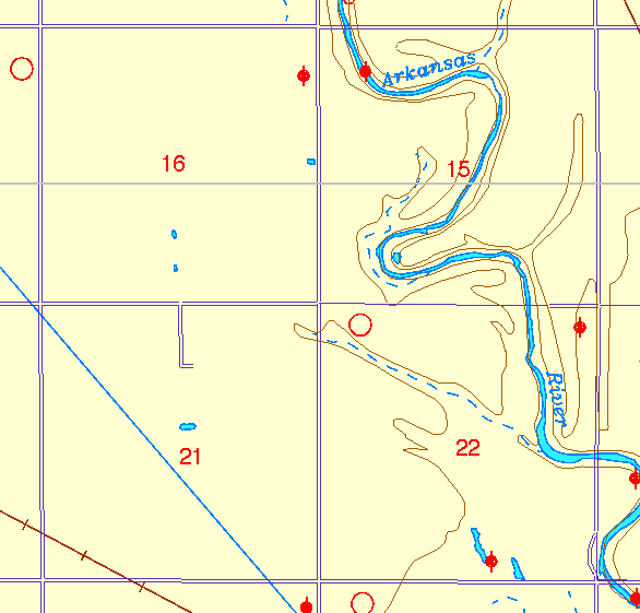 small part of Sedgwick Co. geologic map